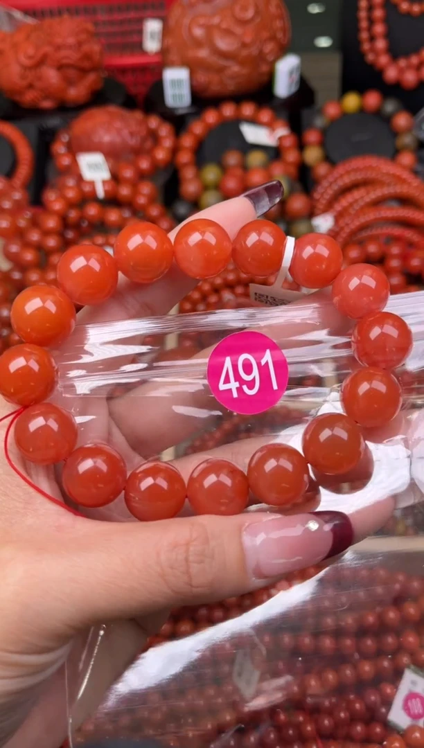【闪购商品】南红玛瑙珠宝奇石未镶嵌491-14+