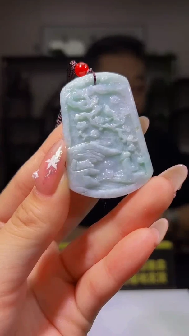 颈饰未镶嵌翡翠57/12/20/YY/山水