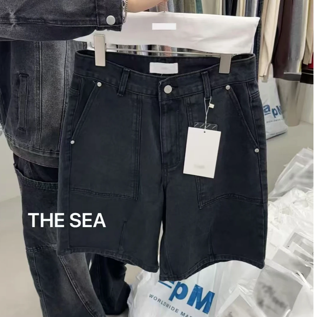 NO退-韩国东大门夏季纯色工装短裤