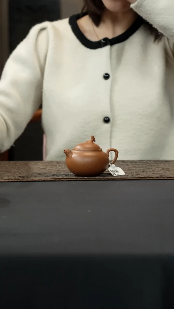【闪购商品】紫砂茶壶老段泥瓜语壶150cc