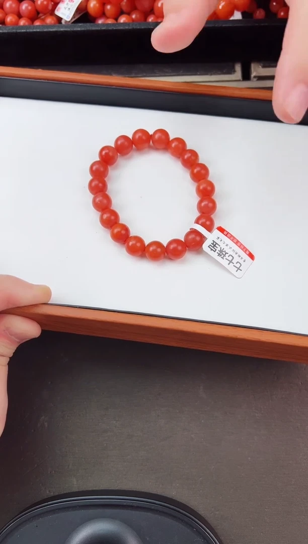 【闪购商品】南红玛瑙哑光手串卡10+未镶嵌保山杨柳滴水洞高品