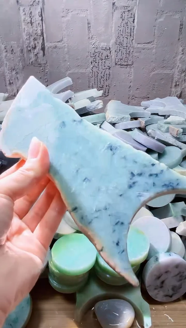 裸石翡翠天然翡翠A货石 南 953