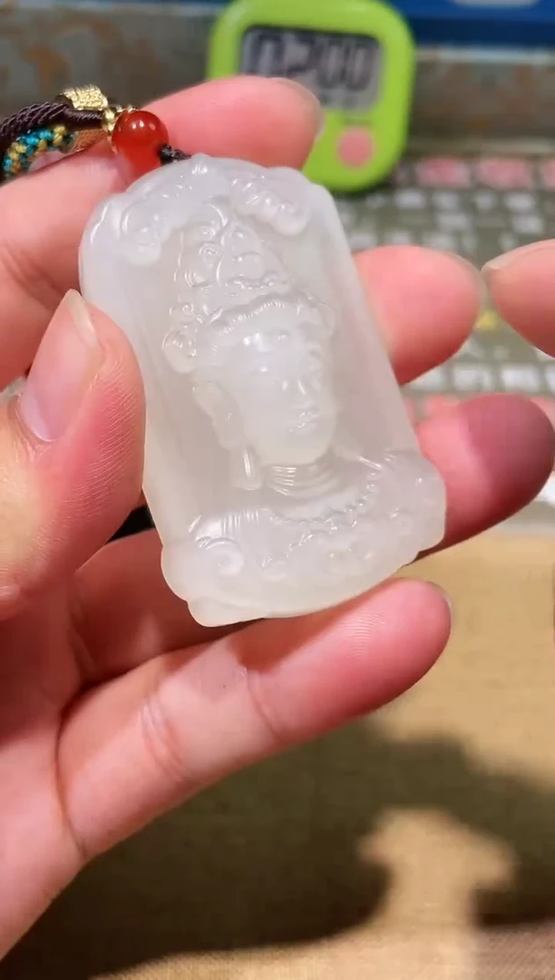 颈饰未镶嵌和田玉一**️123