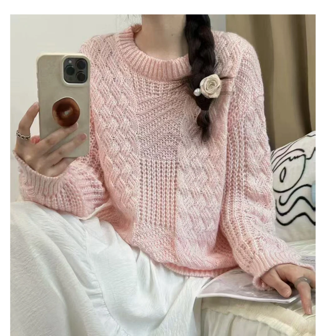 毛衣针织衫女上衣小娄空上衣