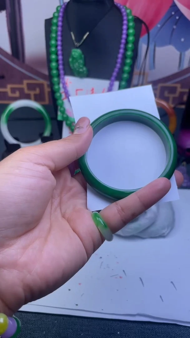 非金属仿水晶手镯