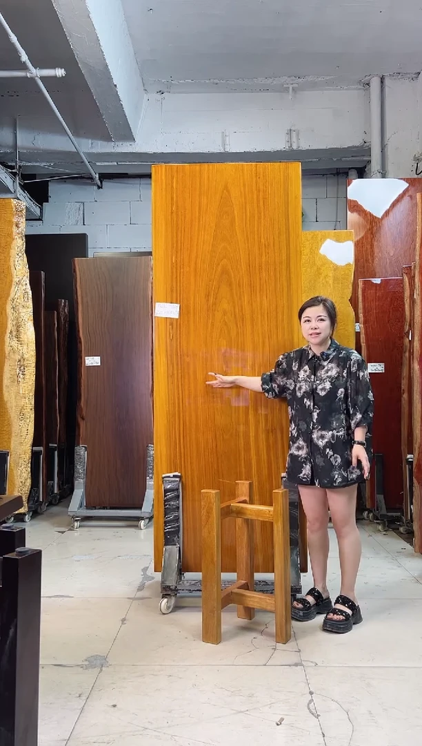 WZTL-804非洲楠木220*81.5*9.8加黄三角支架*2