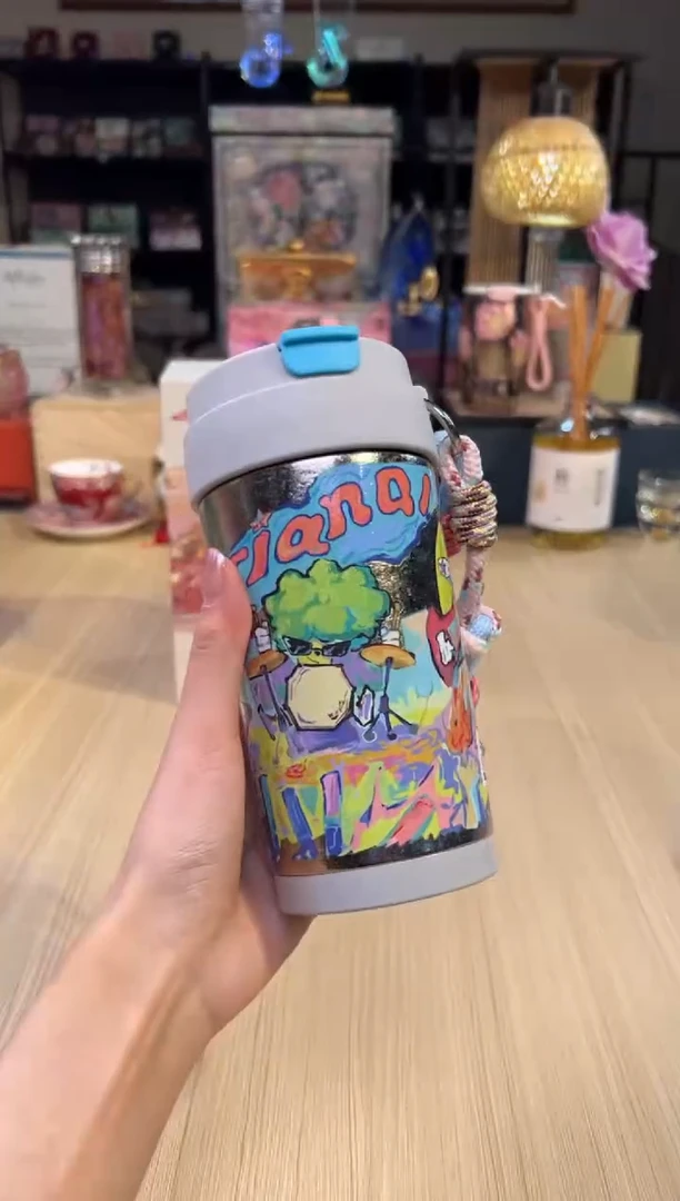 73天沏-梦幻系列纯钛咖啡杯（蔬菜乐队）