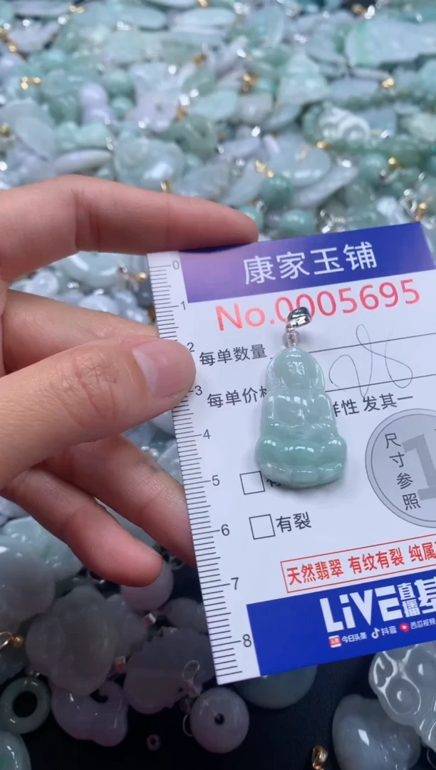 颈饰未镶嵌翡翠5695