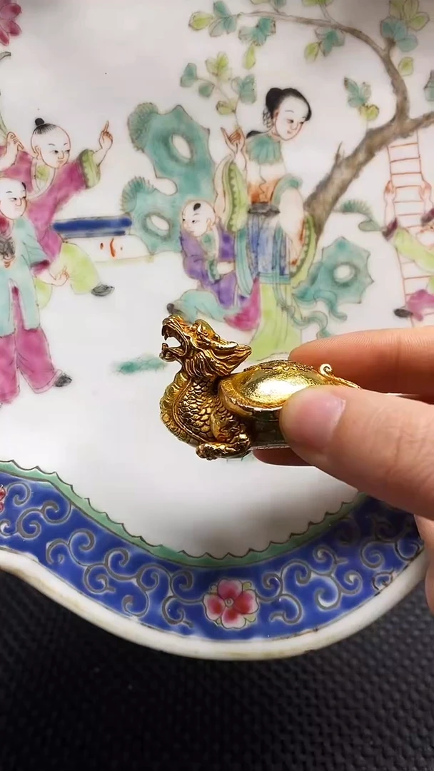 【闪购商品】瓷片瓷片瓷器 摆件1个