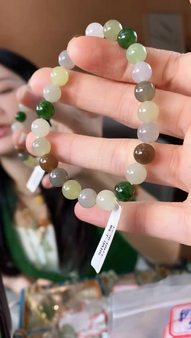 颈饰未镶嵌和田玉多宝和田玉手链