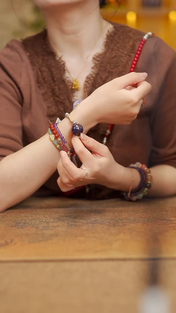 【闪购商品】412宴禾堂漆珠手串-----38