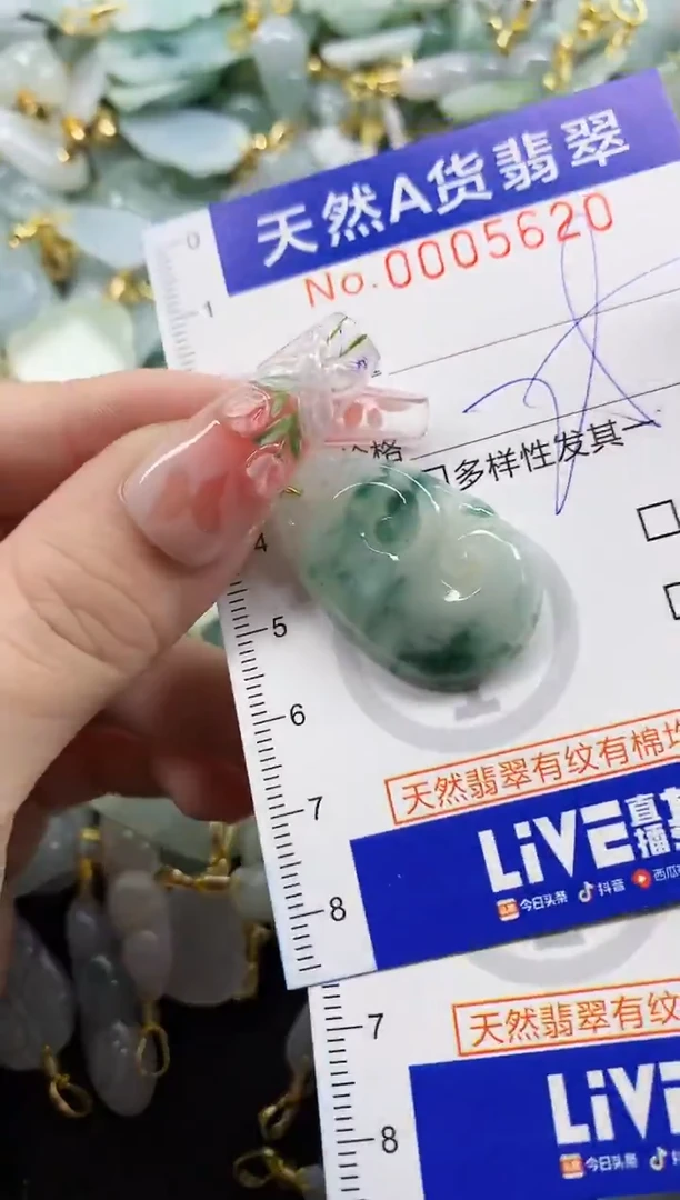 颈饰未镶嵌翡翠懒天然A货翡翠