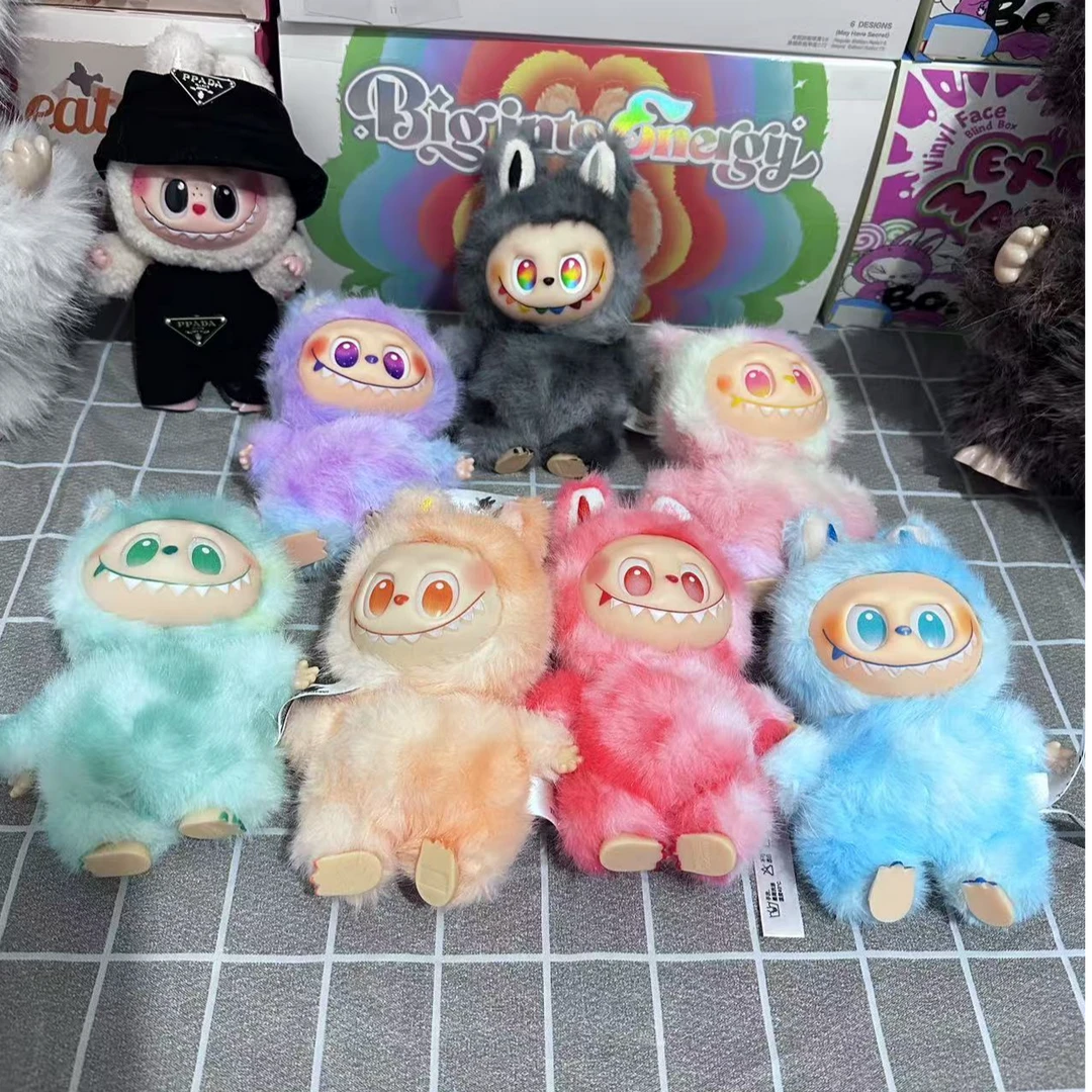 【潮玩娃娃】搪胶毛绒公仔布布玩偶拉布拉嘟新款儿童玩具挂件盲盒