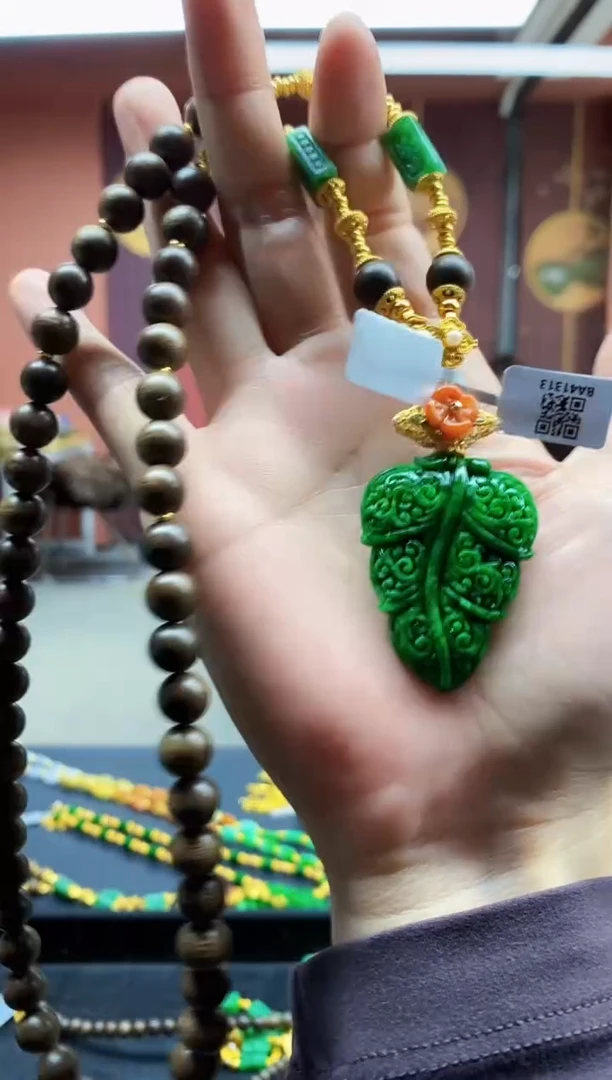 颈饰未镶嵌翡翠翡翠吊坠