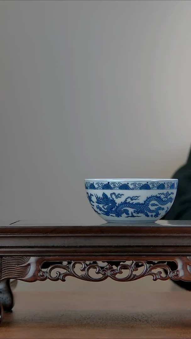 龙纹杯。。。。云溪柴窑