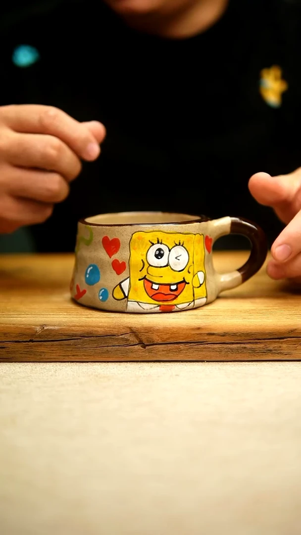 @@陶园瓷舍@@纯手工手绘@高温釉下彩