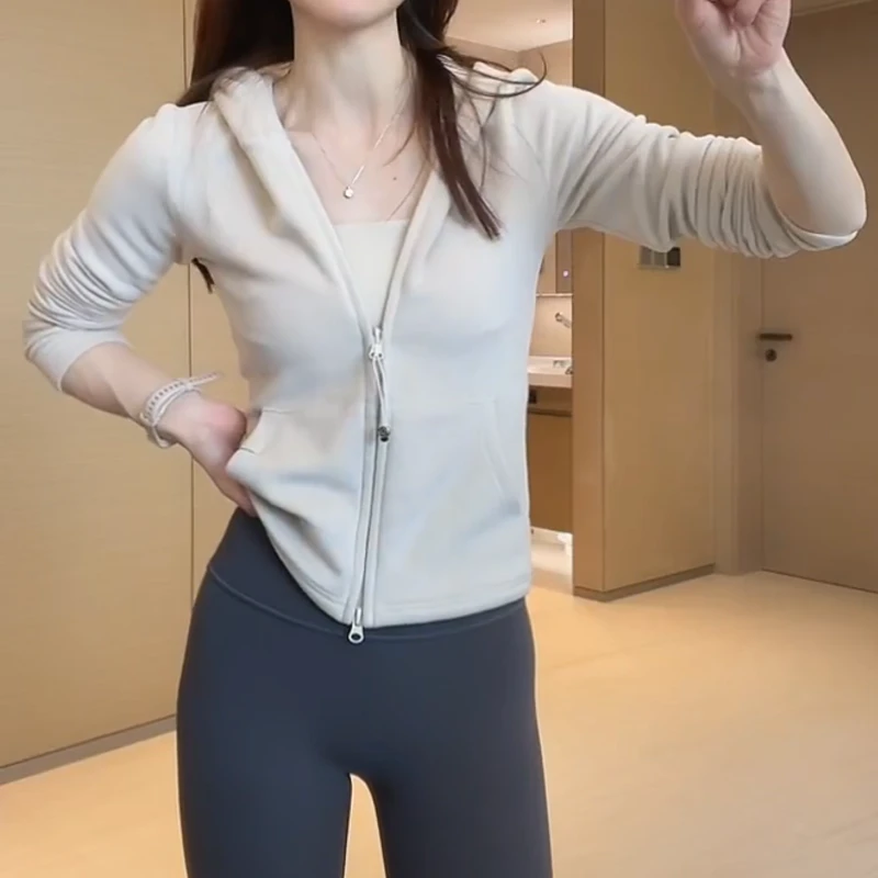 2025新款连帽休闲气质百搭运动外套上衣LK2507177