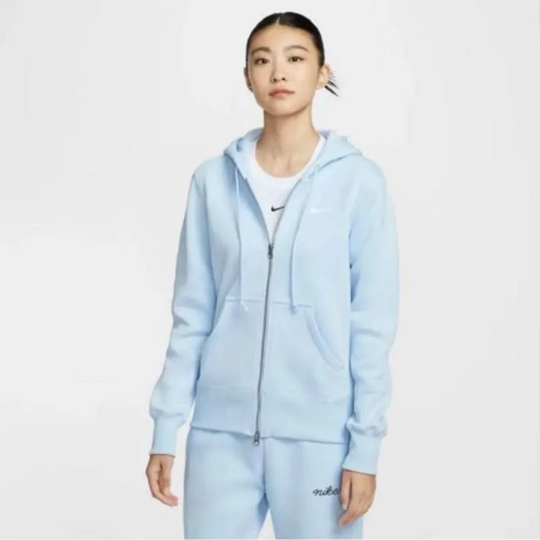 Nike耐克宝宝蓝AS W NSW PHNX FLC STD FZ HDY加薄绒HJ0996-441