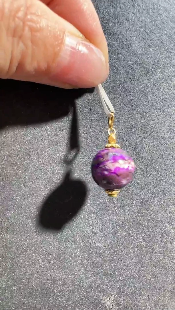 【闪购商品】苏纪石（舒俱来）吊坠18K金镶嵌多样性发一