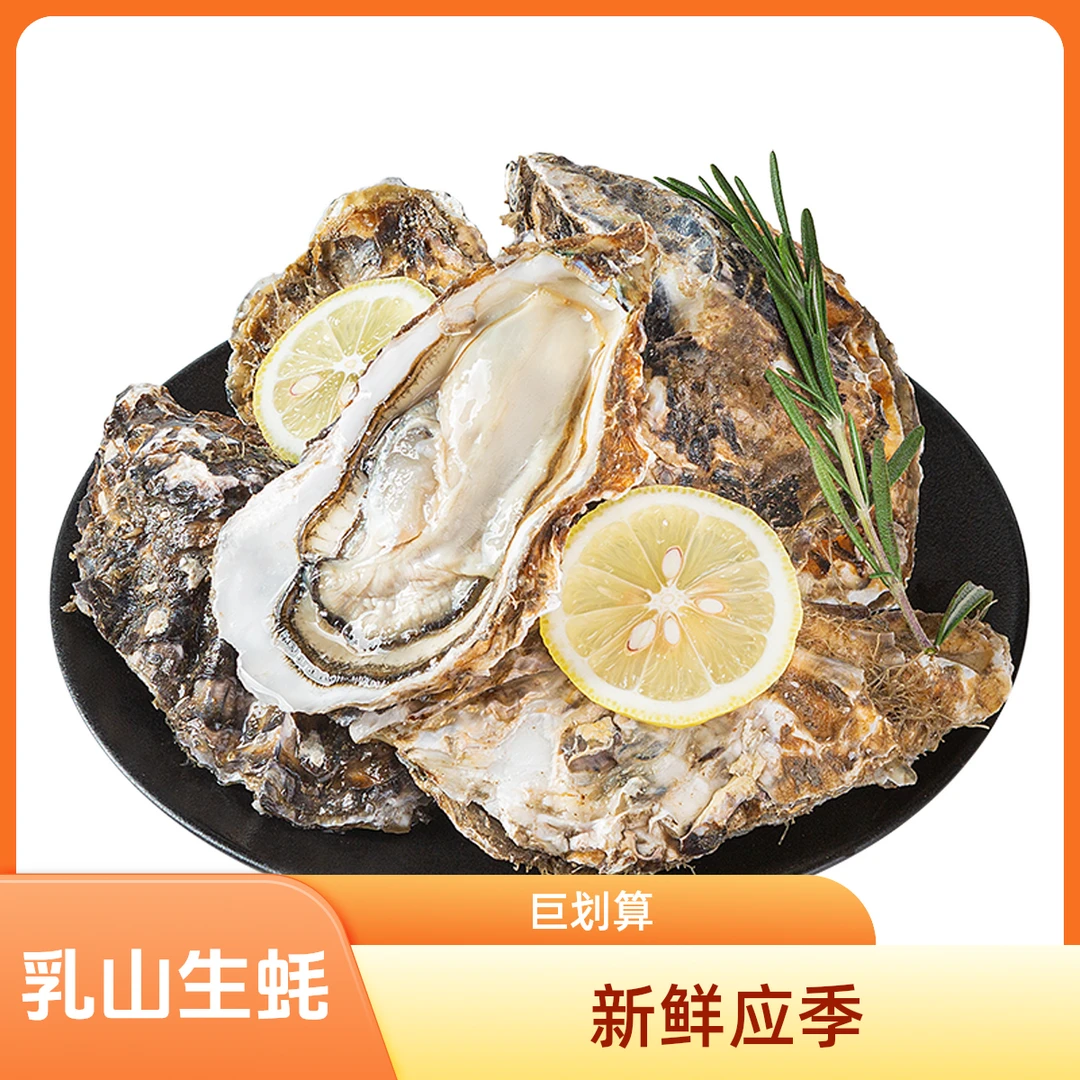山东乳山生蚝一只（150G-250G）
