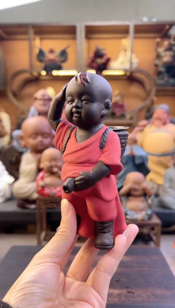 紫砂茶宠器闵茶宠摆件