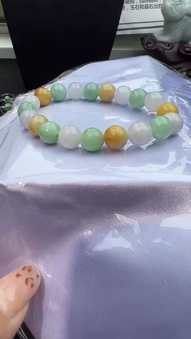 未镶嵌手串翡翠多宝手串