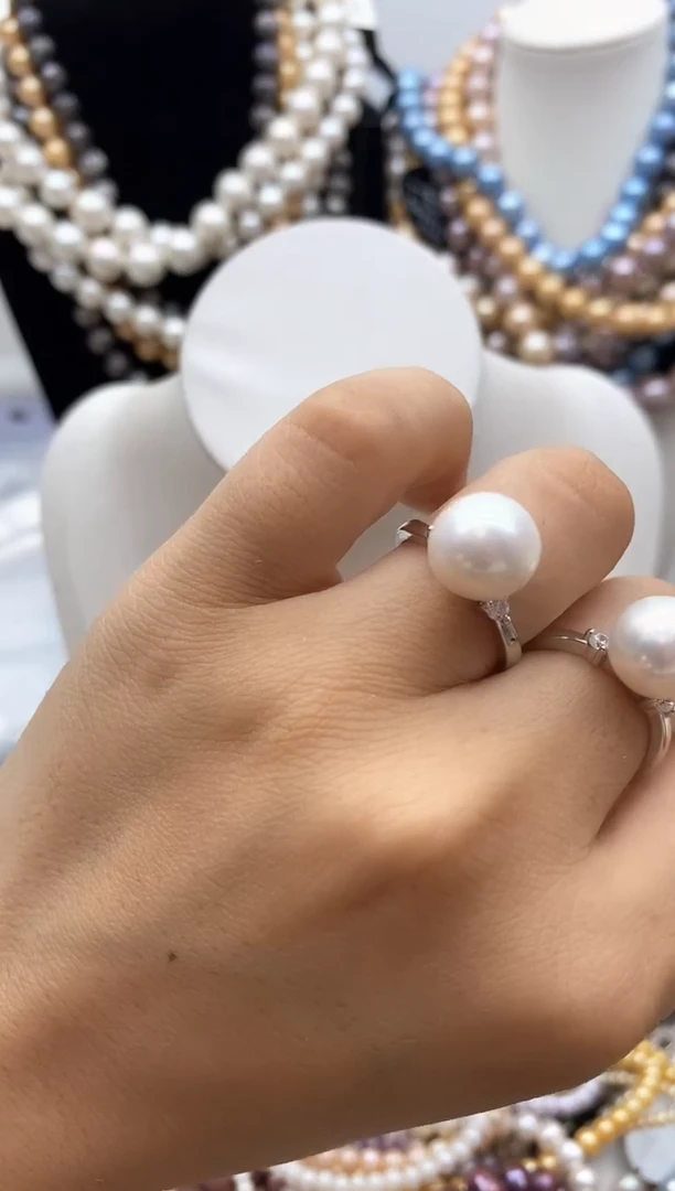 淡水珍珠钛钢颈饰89