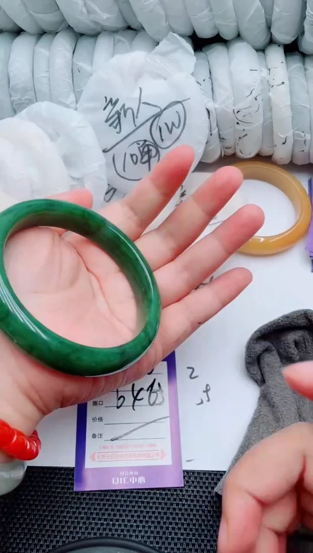 和田玉手镯未镶嵌E40-64-65