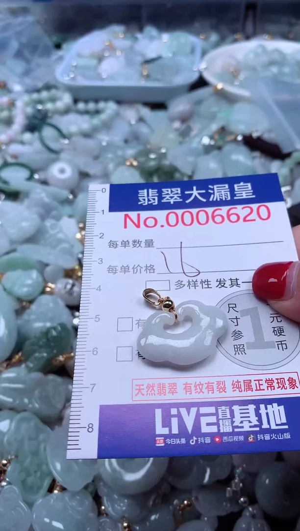 颈饰未镶嵌翡翠6620