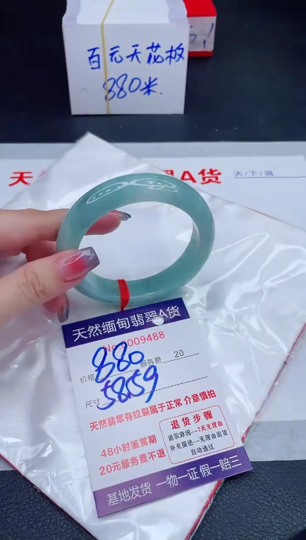 未镶嵌手镯翡翠880.00