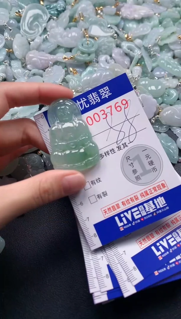 颈饰未镶嵌翡翠3769