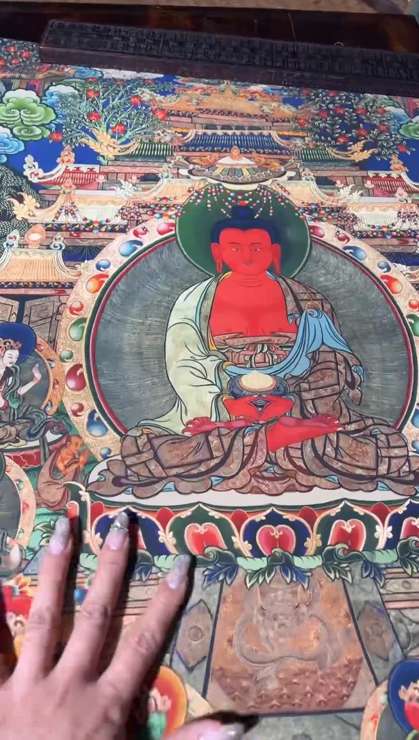 卷轴画东东唐卡tk16