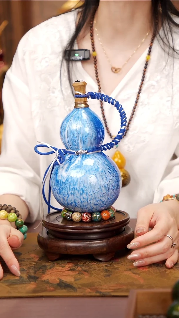 36易林高端工艺大漆酒葫芦--168