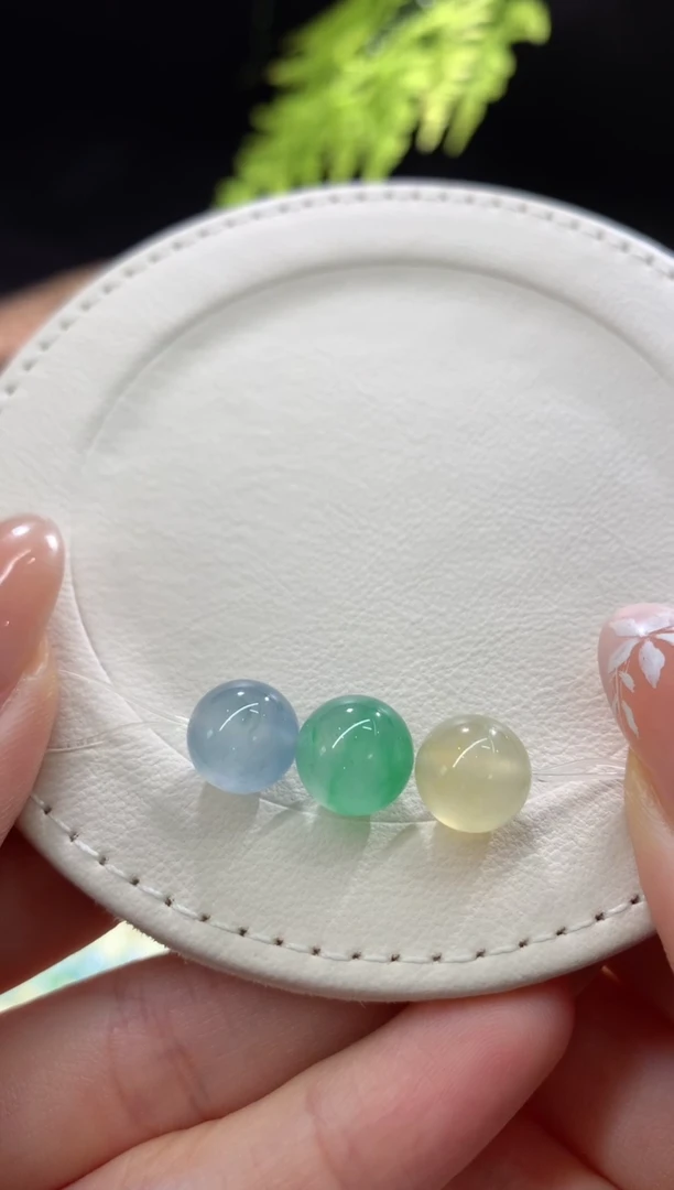 散珠翡翠翡翠散珠一组卡9.4-9.8