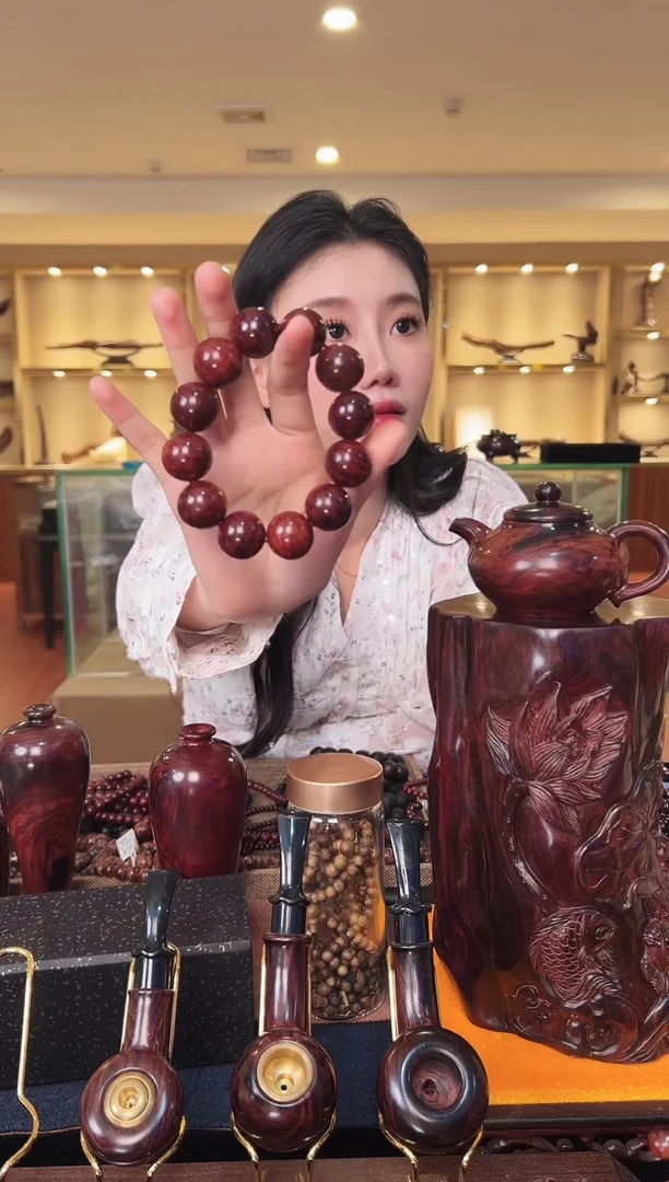 【闪购商品】降真香手串/手链【美比】海南红降2.0圆珠单圈