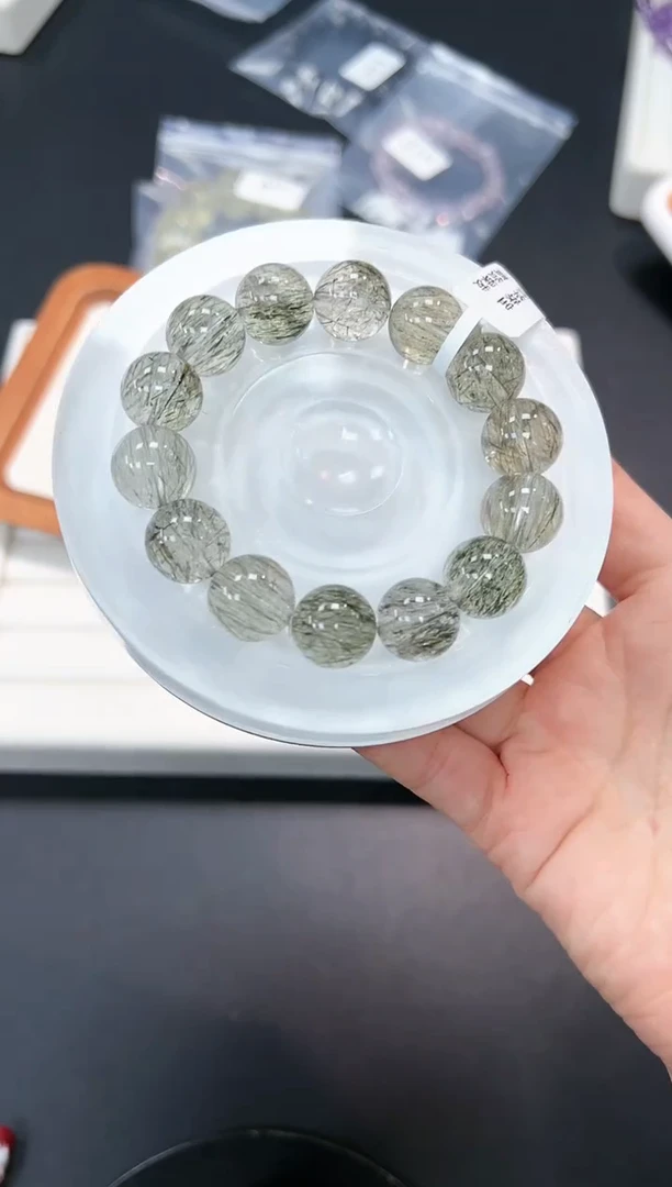 【闪购商品】水晶手串未镶嵌14n多样性发其一/1条默认微瑕