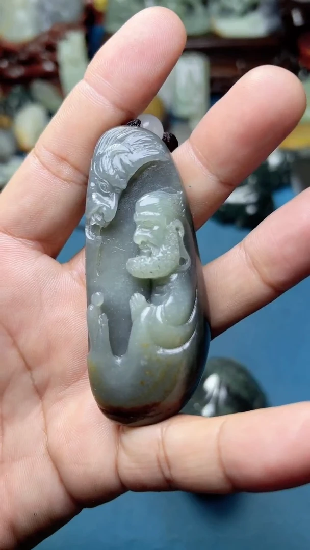 未镶嵌和田玉把件-