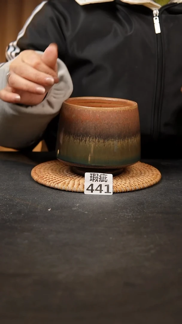 【闪购商品】瓷片441泥泥手工花盆