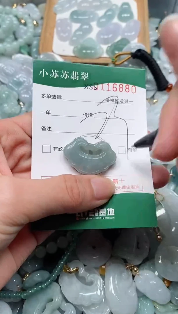 【闪购商品】翡翠颈饰未镶嵌闪购商品0116880