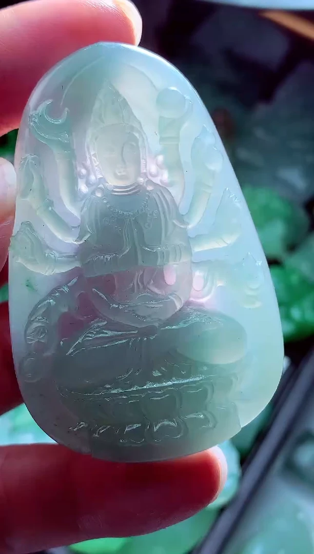 未镶嵌定制翡翠糖**?翡翠毛货定制