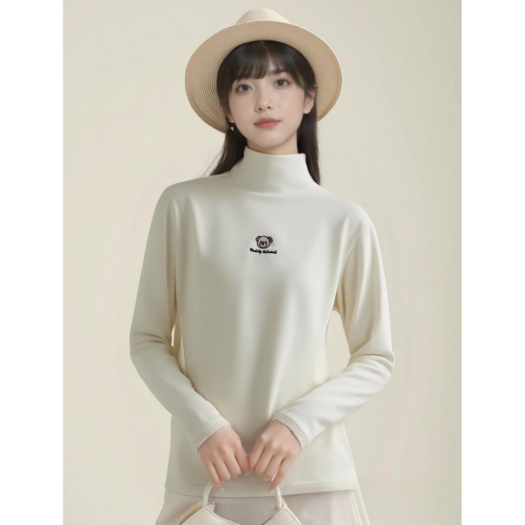 tonlion/唐狮简约抗起球半高领保暖冬季加绒加厚929128020701