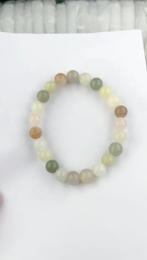 【闪购商品】和田玉手链未镶嵌1颜色微差无瑕