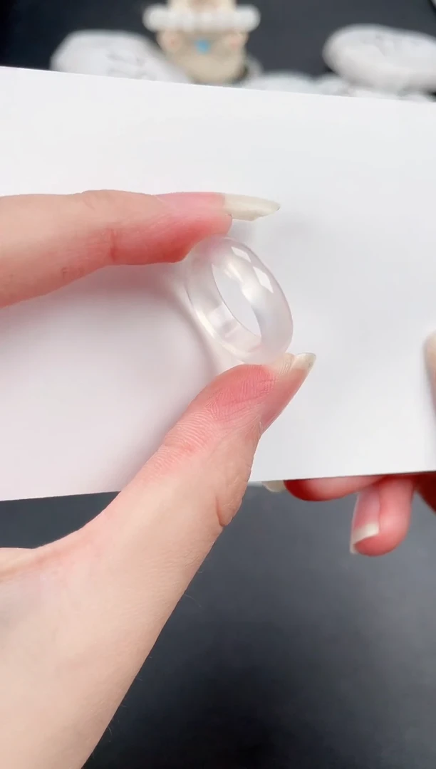 石英质玉未镶嵌戒指888