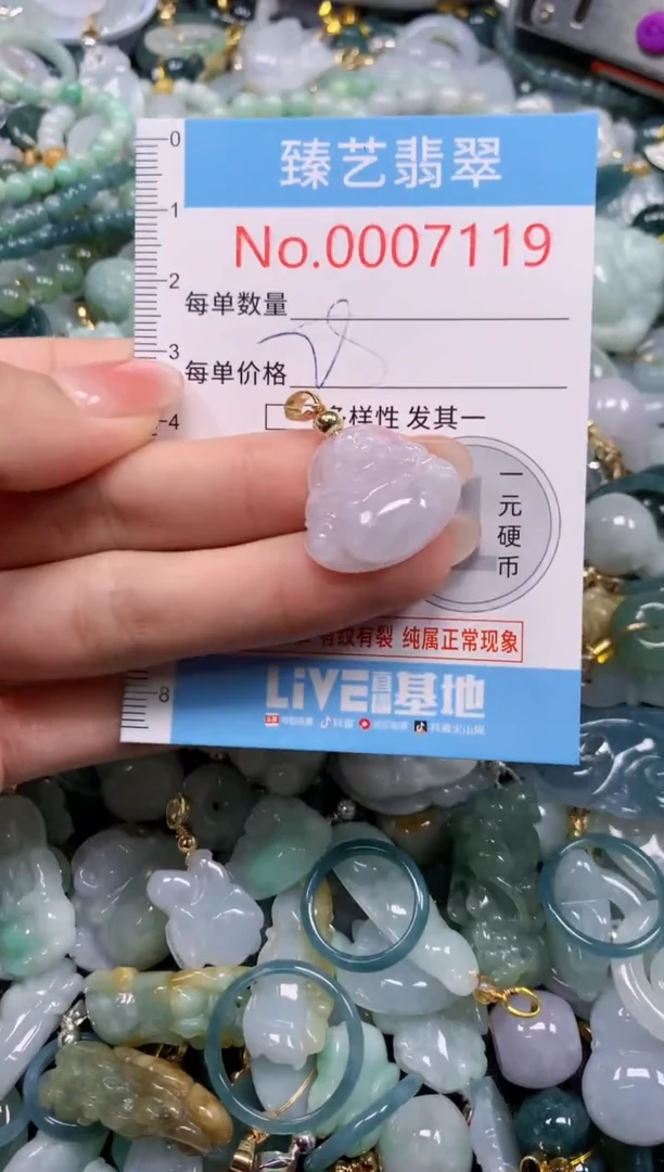 颈饰未镶嵌翡翠7119