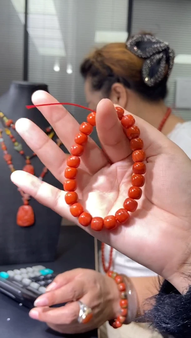 未镶嵌手串南红玛瑙天然南红26多样性发一