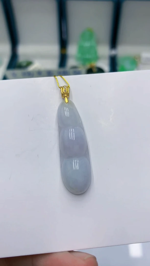 颈饰未镶嵌翡翠缅甸翡翠A货