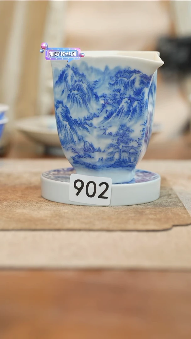 杯子全手工全手绘902