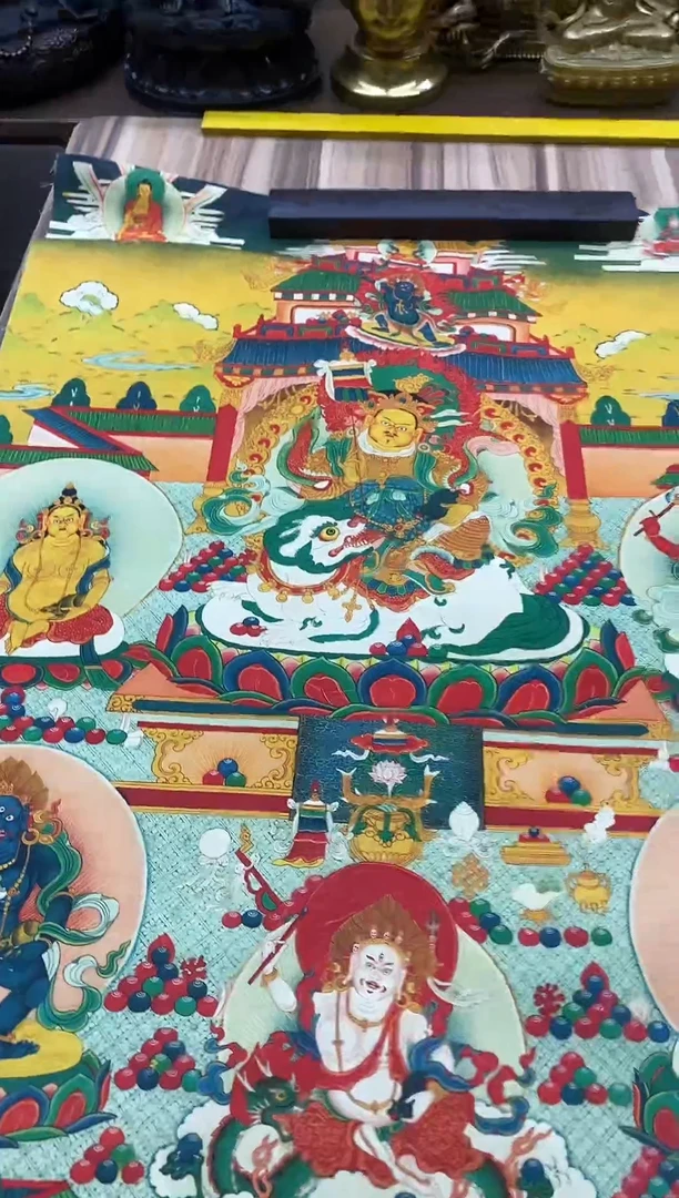 卷轴画精品挂饰 唐卡tk16