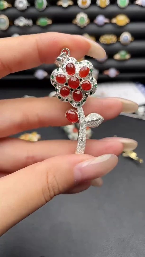 未镶嵌戒指翡翠S**n一物一证一礼盒