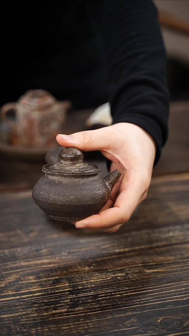 全手工制作 南蛮侧把壶100